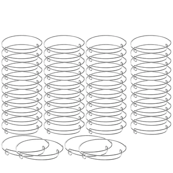 75 Pcs Expandable Bangle Blank Bracelets Metal Adjustable Wire Bracelets for Women Jewelry Making, Silver color
75 Pcs Expandable Bangle Blank Bracelets Metal Adjustable Wire Bracelets for Women Jewelry Making, Silver color