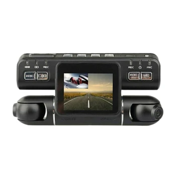 Camera Video Recorder Dual Lens Car DVR I4000 Full HD 1080P 320 Degree 2.0LCD G-Sensor Dash Cam Car Black
Camera Video Recorder Dual Lens Car DVR I4000 Full HD 1080P 320 Degree 2.0LCD G-Sensor Dash Cam Car Black