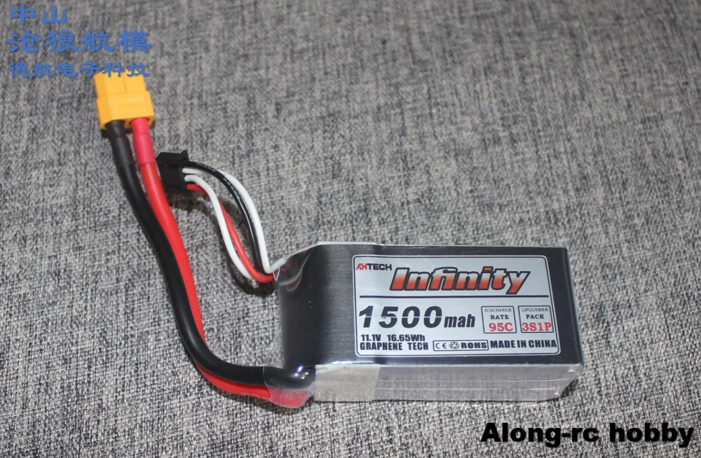 RC MODEL RC airplane BOAT spare part hobby plane model li-po battery Infinity 3s 1500mah 95c (3 cells 11.1V 1500mah 95C)
RC MODEL RC airplane BOAT spare part hobby plane model li-po battery Infinity 3s 1500mah 95c (3 cells 11.1V 1500mah 95C)