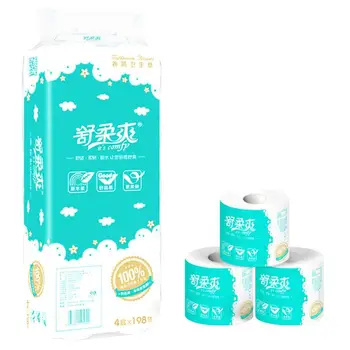 10 Rolls Toilet Paper Printing 4 Layers Convenient Roll Napkin Paper Tissues Toilet Tissue for Restaurant Home Office Workshop
10 Rolls Toilet Paper Printing 4 Layers Convenient Roll Napkin Paper Tissues Toilet Tissue for Restaurant Home Office Workshop