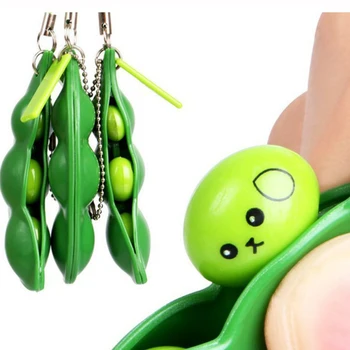 3Pcs/Lot Edamame Toy Magic Bean Squeeze Vent Keychain Pendant Cute Unisex Plastic Keep Away from Fire ABS Plants Simulation Pea
3Pcs/Lot Edamame Toy Magic Bean Squeeze Vent Keychain Pendant Cute Unisex Plastic Keep Away from Fire ABS Plants Simulation Pea