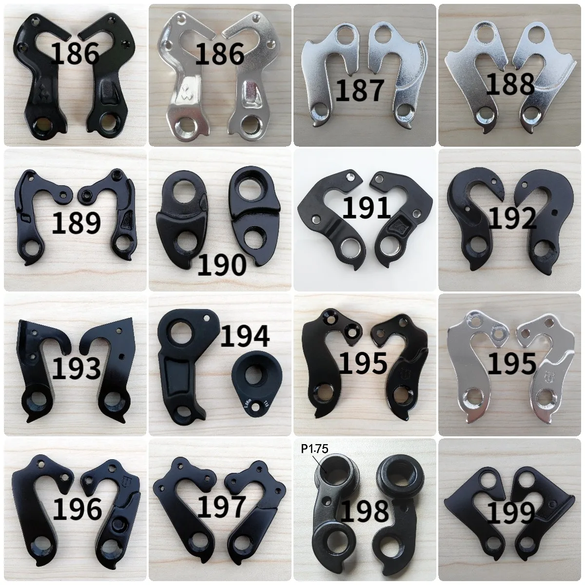 1 pc bicycle parts Bike Rear Derailleur Hanger Rear Gear Mech Derailleur Hanger Gear Hanger mech dropout fit for some Merida