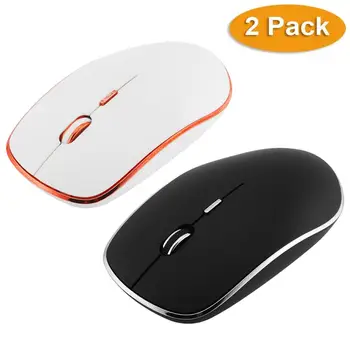 2.4G Slim Silent Wireless Computer Mouse with Nano Receiver,1800DPI Adjustable optical Mouse Silent Click for PC Laptop
2.4G Slim Silent Wireless Computer Mouse with Nano Receiver,1800DPI Adjustable optical Mouse Silent Click for PC Laptop
