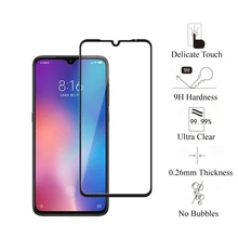 Cubierta completa de vidrio templado 2.5D para Xiaomi Mi 9T Pro 9 Lite SE Mi 8 SE Mi 6(China)