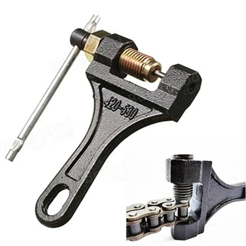 Motorcycle Chain Breaker Link Removal Splitter Motor Chain Cutter Riveting Tool 420-530
Motorcycle Chain Breaker Link Removal Splitter Motor Chain Cutter Riveting Tool 420-530