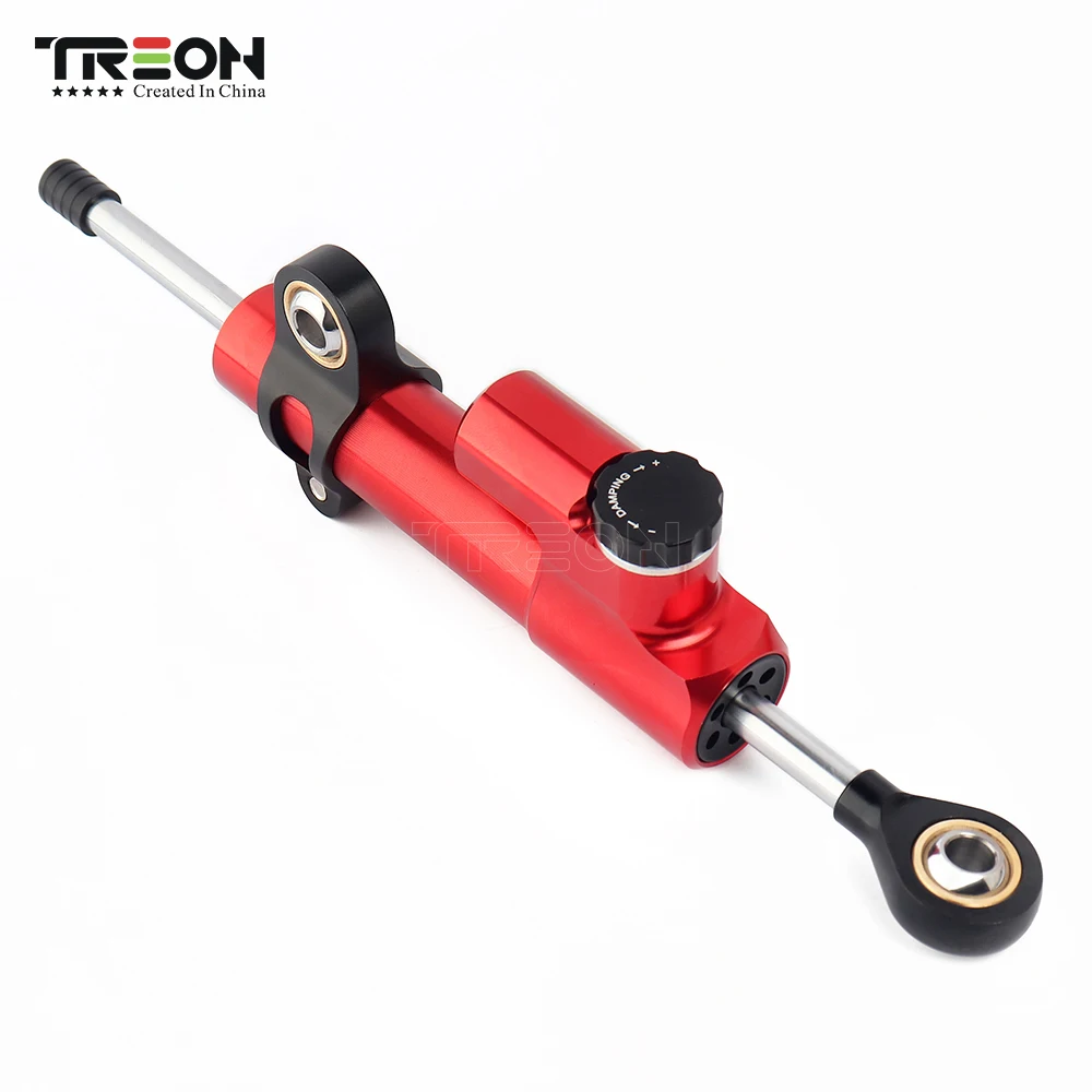 TREON Universal Aluminum Motorcycle Damper Steering Stabilize Safety Control For Yamaha MT09 MT07 YZF R1 R6 FZ1 XJR1300 MT-07
TREON Universal Aluminum Motorcycle Damper Steering Stabilize Safety Control For Yamaha MT09 MT07 YZF R1 R6 FZ1 XJR1300 MT-07