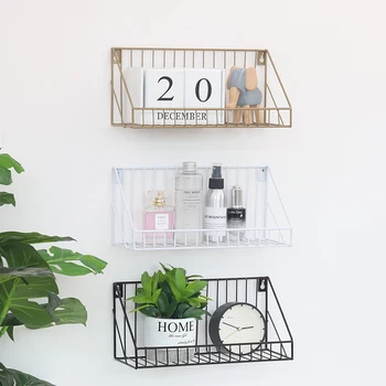 Household Storage Rack Nordic Minimalist Wall Wrought Iron Grid Rack Bedroom Living Room Wall Decoration Free Punching Racks
Household Storage Rack Nordic Minimalist Wall Wrought Iron Grid Rack Bedroom Living Room Wall Decoration Free Punching Racks