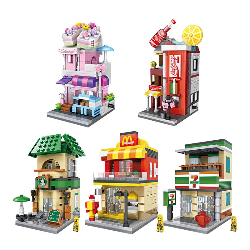 LOZ Mini Blocks City View Scene Coffee Shop Retail Store Architectures Models & Building STEM Toy Building Bricks for Children
LOZ Mini Blocks City View Scene Coffee Shop Retail Store Architectures Models & Building STEM Toy Building Bricks for Children