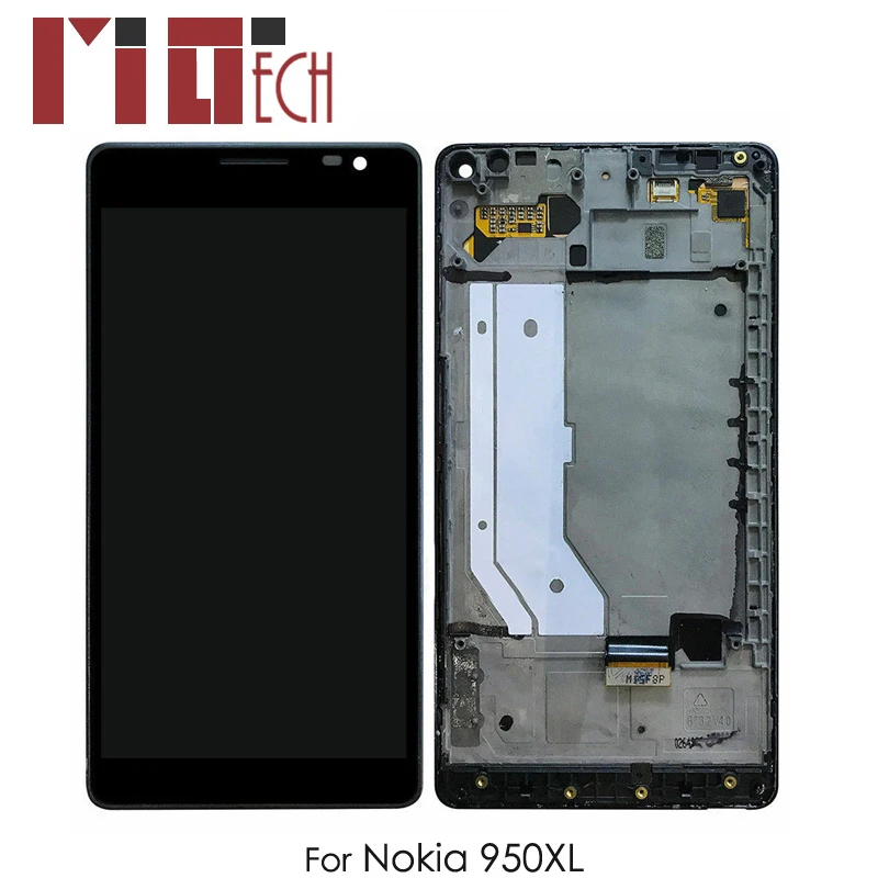 LCD Display For Microsoft Nokia Lumia 950XL RM-1116 Touch Screen Digitizer Assembly Black With Frame For Nokia 950 XL LCD 5.7
LCD Display For Microsoft Nokia Lumia 950XL RM-1116 Touch Screen Digitizer Assembly Black With Frame For Nokia 950 XL LCD 5.7