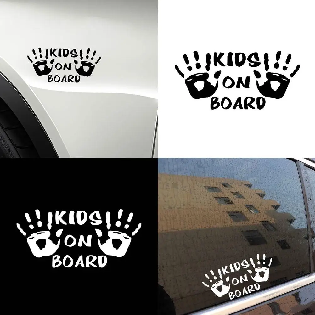 Kids on Board Handprint Lovely Car Sticker Vehicle Reflective Decals Decoration 2019 New Wholesale Funny Sign Car Accessories 
Kids on Board Handprint Lovely Car Sticker Vehicle Reflective Decals Decoration 2019 New Wholesale Funny Sign Car Accessories