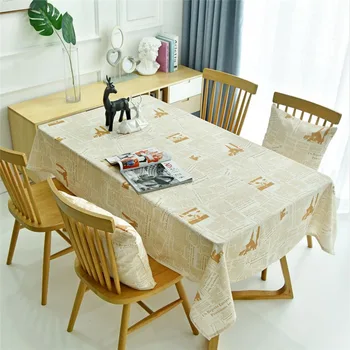 Newspaper Letters Pattern Tablecloth Dining Table TV Cabinet Cover Cafe Home Decor JS95C 
Newspaper Letters Pattern Tablecloth Dining Table TV Cabinet Cover Cafe Home Decor JS95C