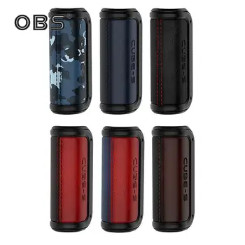 OBS Cube S 80W VW Box MOD with 0.96-inch LED Display 80W Max Output 18650 Electronic Cigarette Vape Mod Box
OBS Cube S 80W VW Box MOD with 0.96-inch LED Display 80W Max Output 18650 Electronic Cigarette Vape Mod Box