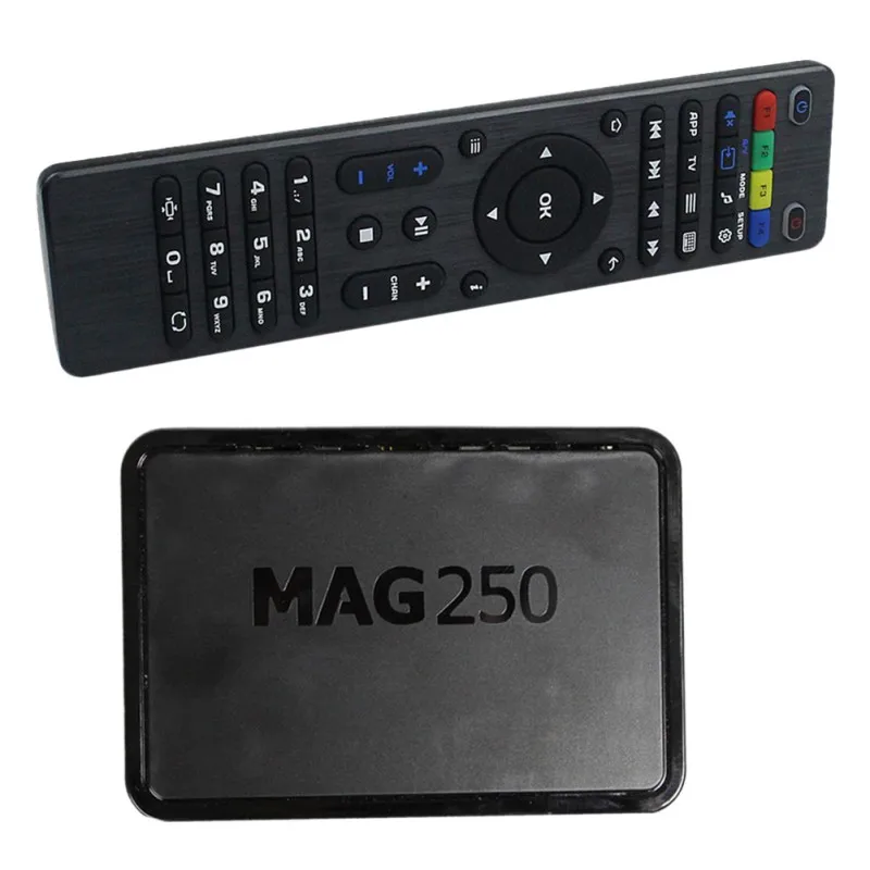 MAG250 High Definition Set Top Box High Definition Network Converter Boxes With Remote Controller Charger Cable
MAG250 High Definition Set Top Box High Definition Network Converter Boxes With Remote Controller Charger Cable