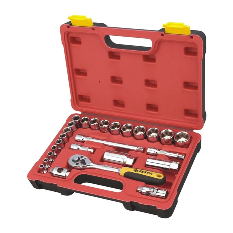Indian Eagle Tool 26 Pieces/61-Piece Socket Spanner Set Auto Repair Tools Set Sleeve Tool Kit
Indian Eagle Tool 26 Pieces/61-Piece Socket Spanner Set Auto Repair Tools Set Sleeve Tool Kit