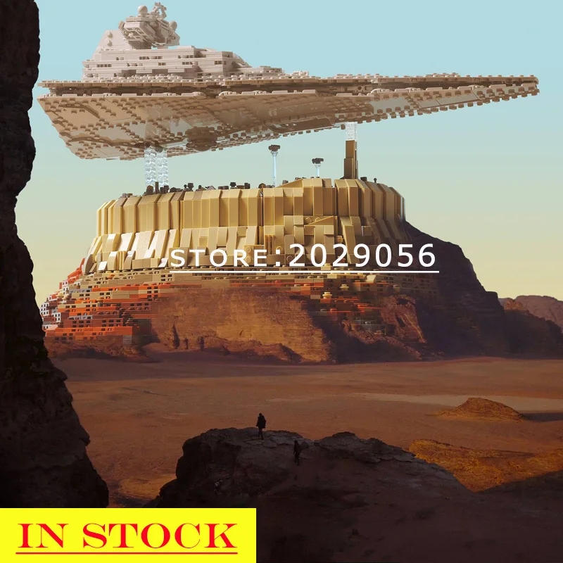 MOC 18916 5000+Pcs Star Plan The Empire Over Jedha City Building block Bricks 81061 05027 05045 05063 05028 05038 Sandcrawler
MOC 18916 5000+Pcs Star Plan The Empire Over Jedha City Building block Bricks 81061 05027 05045 05063 05028 05038 Sandcrawler