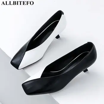 ALLBITEFO high quality full genuine leather high heels office ladies shoes women high heel shoes autumn women heels women shoes
ALLBITEFO high quality full genuine leather high heels office ladies shoes women high heel shoes autumn women heels women shoes
