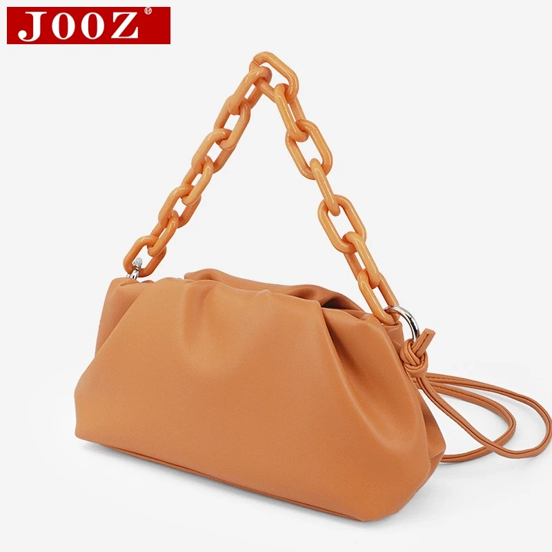 2020 Chain Handle Cloud Bag Women's Dumplings Bag Fashion Shoulder Crossbody Bag Party purse and handbags ruched leather bag
2020 Chain Handle Cloud Bag Women's Dumplings Bag Fashion Shoulder Crossbody Bag Party purse and handbags ruched leather bag