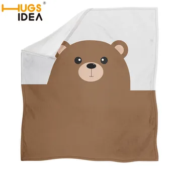 HUGSIDEA Cartoon Bear Print Throw Blanket Warm Cozy Blanket for Kid Child Cute Animal Collage Blanket Couch Bed Decor Blanket
HUGSIDEA Cartoon Bear Print Throw Blanket Warm Cozy Blanket for Kid Child Cute Animal Collage Blanket Couch Bed Decor Blanket