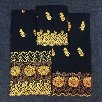 3PCS/Set African Cotton Lace Fabric Embroidery Swiss Voile Lace Fabric For Dress Set NCS50 (3Y+2Y+2Y 
3PCS/Set African Cotton Lace Fabric Embroidery Swiss Voile Lace Fabric For Dress Set NCS50 (3Y+2Y+2Y