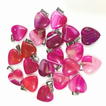 2020 Natural Stone Rose Red Agates Heart Pendant Charm and Women's Fashion Jewelry Necklace DIY Private Order Hot Sale
2020 Natural Stone Rose Red Agates Heart Pendant Charm and Women's Fashion Jewelry Necklace DIY Private Order Hot Sale