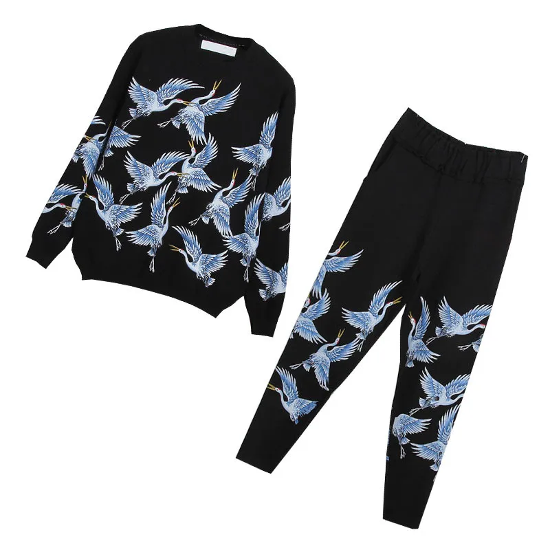 Elegant Autumn 2 Piece Set Women Long sleeve Sweater+Pencil Pants Women Two Piece Outfits Casual Loose Knitwear Suit chandal
Elegant Autumn 2 Piece Set Women Long sleeve Sweater+Pencil Pants Women Two Piece Outfits Casual Loose Knitwear Suit chandal
