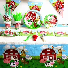 Hot Jungle Ranch Theme Party Tableware Decor Disposable Plate Napkin Straws Banner Paper Cups Wedding Baby Shower Adult Supplies
Hot Jungle Ranch Theme Party Tableware Decor Disposable Plate Napkin Straws Banner Paper Cups Wedding Baby Shower Adult Supplies