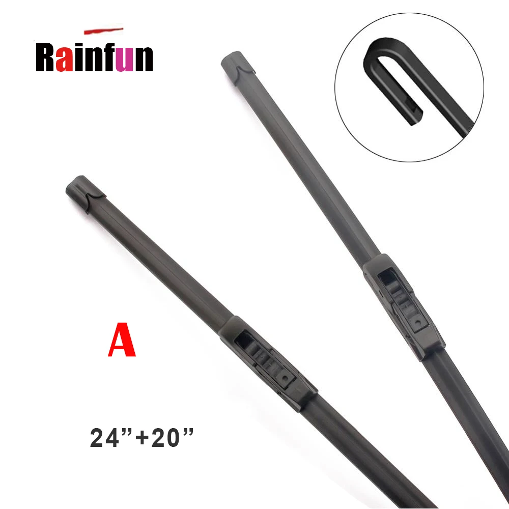 Переднее лезвие стеклоочистителя 24 "+ 20" и 12 "заднего для Citroen C-Crosser 07-13 peugeot