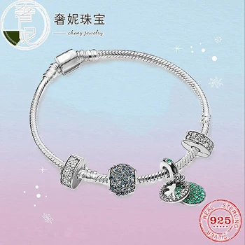 Cheny High Quality 2020 New S925 Sterling Silver Lucky Praise Bracelet Set Fashion Temperament DIY Original Luxury Jewelry Gift
Cheny High Quality 2020 New S925 Sterling Silver Lucky Praise Bracelet Set Fashion Temperament DIY Original Luxury Jewelry Gift