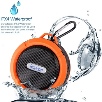 Wireless Bluetooth 4.0 Stereo Portable Speaker MP3 Format Built-in Mic Shock Resistance IPX4 Waterproof Louderspeaker
Wireless Bluetooth 4.0 Stereo Portable Speaker MP3 Format Built-in Mic Shock Resistance IPX4 Waterproof Louderspeaker