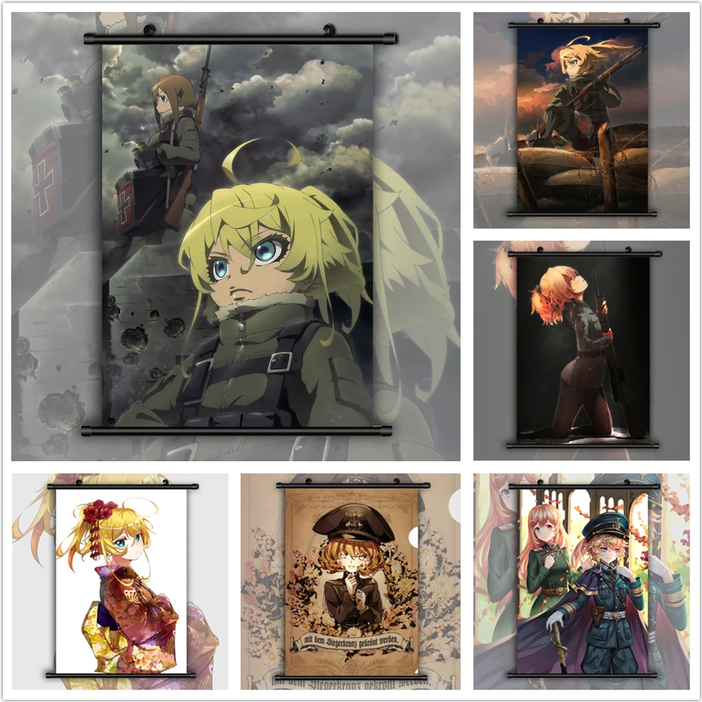 Tanya The Evil Tanya Viktoriya Anime manga wall Poster Scroll
Tanya The Evil Tanya Viktoriya Anime manga wall Poster Scroll