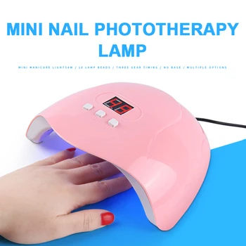 Nail Phototherapy Machine Timed UV LED Light Nail Polish For Curing All Gel Generator Polish Varnish Nail Salon Nail Tools
Nail Phototherapy Machine Timed UV LED Light Nail Polish For Curing All Gel Generator Polish Varnish Nail Salon Nail Tools