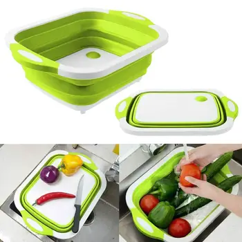 Multifunction 2 in 1 Washing Basin Cutting Board Vegetable Basin Drain Basket Durable Sturdy Portable Kitchen Place Saving Tools
Multifunction 2 in 1 Washing Basin Cutting Board Vegetable Basin Drain Basket Durable Sturdy Portable Kitchen Place Saving Tools