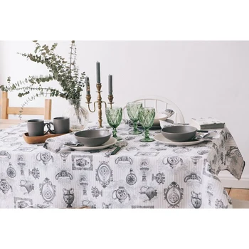 Tablecloth "Dolyana" Outlandish utensils 145x180 cm, 100% cotton, waffle cloth 162 g / m2 4252212
Tablecloth "Dolyana" Outlandish utensils 145x180 cm, 100% cotton, waffle cloth 162 g / m2 4252212
