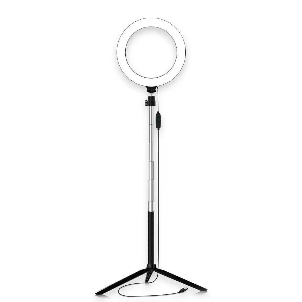 Ring Fill Light Video Light Lamp 20cm Bluetooth Three-Speed Lighting Stand W/Tripod Beauty Universal LED Ring Light Makeup
Ring Fill Light Video Light Lamp 20cm Bluetooth Three-Speed Lighting Stand W/Tripod Beauty Universal LED Ring Light Makeup