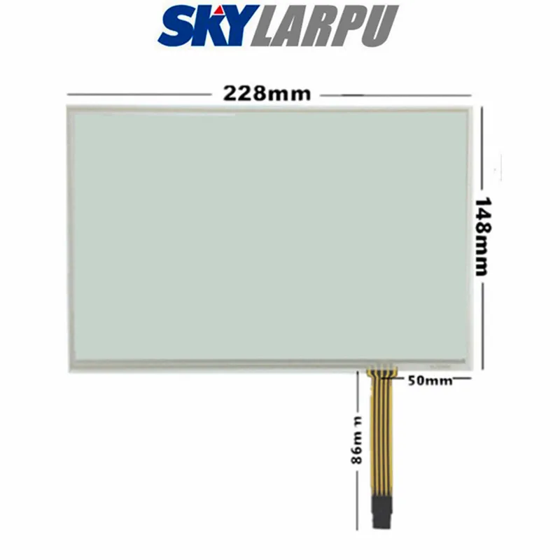 10.1&quotInch 4 Wire Resistive Touch Screen Panel For HSD101PWW1 IPS LCD Touchscreen 228mm*148mm Free Shipping | Мобильные телефоны