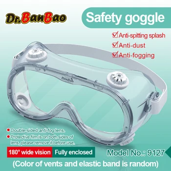 Medical Multi-function Closed Safety Protective Glasses Goggles Saliva Splashing and Anti-Fog Antisand Windproof Dust Resistant