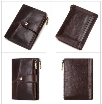 2020 Simple RFID double zipper leather wallet for men retro men zero wallet for cross-border
2020 Simple RFID double zipper leather wallet for men retro men zero wallet for cross-border