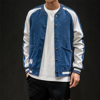 Spring Autumn Jacket Men Hip Hop Fashion Jackets Coats Baseball Jacket Men Streetwear Students Slim Handsome Clothes Size M-5XL 
Spring Autumn Jacket Men Hip Hop Fashion Jackets Coats Baseball Jacket Men Streetwear Students Slim Handsome Clothes Size M-5XL