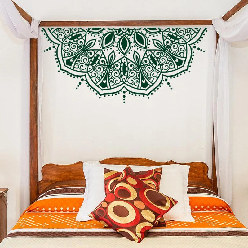 Flower Mandala Wall Decal Master Bedroom Decor Half Mandala Cute Car Vinyl Stickers Table Moroccan Decoration MT28
Flower Mandala Wall Decal Master Bedroom Decor Half Mandala Cute Car Vinyl Stickers Table Moroccan Decoration MT28