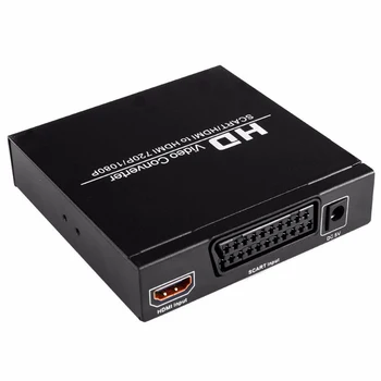 SOONHUA HDMI Converter SCART HDMI To HDMI Converters HD 1080P Digital Video Converter With EU Plug Power Adapter
SOONHUA HDMI Converter SCART HDMI To HDMI Converters HD 1080P Digital Video Converter With EU Plug Power Adapter