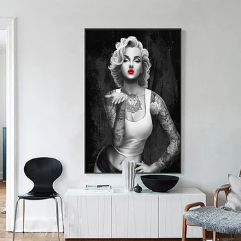 White and White Sexy Woman Canvas Painting Modern Fashion Figure Wall Art Poster Prints Pictures for Living Room Home Decoration 
White and White Sexy Woman Canvas Painting Modern Fashion Figure Wall Art Poster Prints Pictures for Living Room Home Decoration