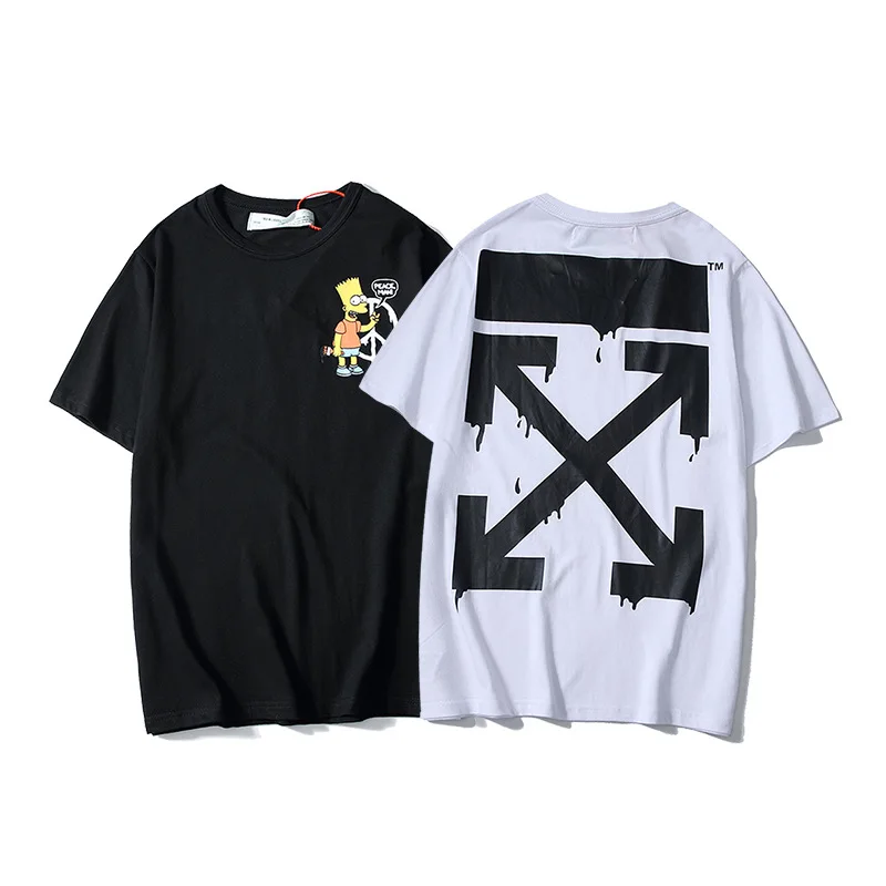 Simpson & Amp; 19ss Spring And Summer New Style Joint-Printed Cotton Short Sleeve Men And Women Casual round Neckline T-shirt CO
Simpson & Amp; 19ss Spring And Summer New Style Joint-Printed Cotton Short Sleeve Men And Women Casual round Neckline T-shirt CO