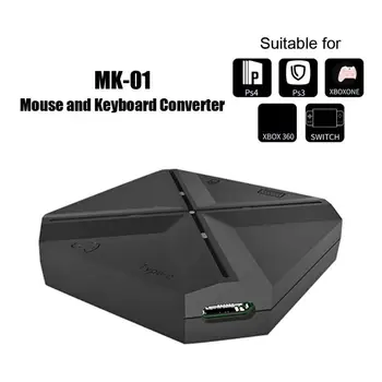 MK-01 Keyboard Mouse Converter Game Controller Adapter for PS4 Xbox One Switch Movement and Axis Speed Overall Adjustable
MK-01 Keyboard Mouse Converter Game Controller Adapter for PS4 Xbox One Switch Movement and Axis Speed Overall Adjustable
