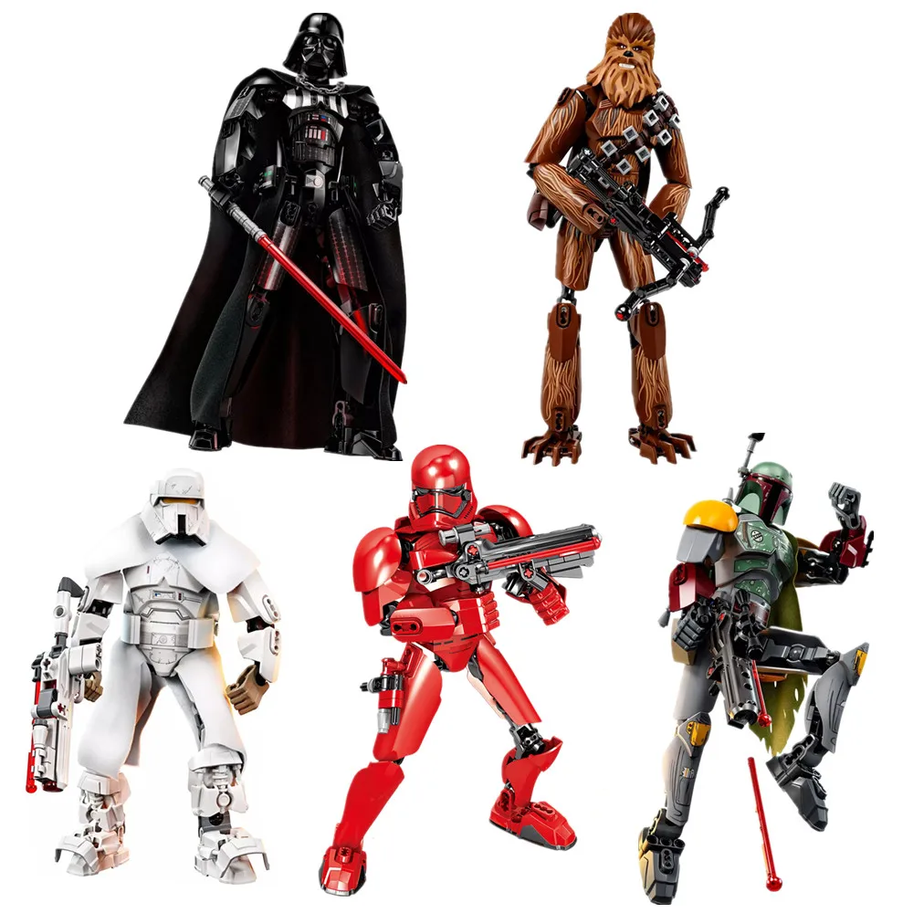 2Pcs Star Wars Bionicle Hero Factory Star Warrior Buildable Action Figures Soldier Collection Building Blocks Bricks Kids Toys
2Pcs Star Wars Bionicle Hero Factory Star Warrior Buildable Action Figures Soldier Collection Building Blocks Bricks Kids Toys