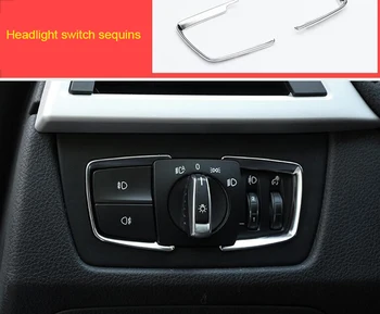 For BMW 2 series Gran tourer F46 218i 220i 2015-2019 ABS headlight switch sequins chrome molding trim 2pcs
For BMW 2 series Gran tourer F46 218i 220i 2015-2019 ABS headlight switch sequins chrome molding trim 2pcs