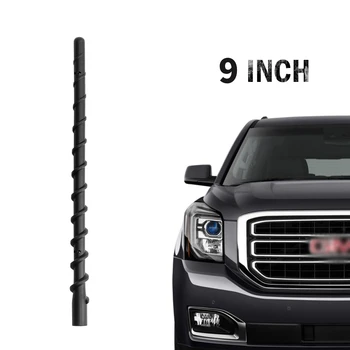 9" Black Rubber Spiral Antenna Aerial Mast For GMC Sierra Chevrolet Silverado 
9" Black Rubber Spiral Antenna Aerial Mast For GMC Sierra Chevrolet Silverado