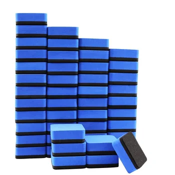 Dry Erase Erasers, 48 Pieces Mini Magnetic Whiteboard Erasers Dry Erase Erasers Chalkboard Erasers for Home, Classroom 
Dry Erase Erasers, 48 Pieces Mini Magnetic Whiteboard Erasers Dry Erase Erasers Chalkboard Erasers for Home, Classroom