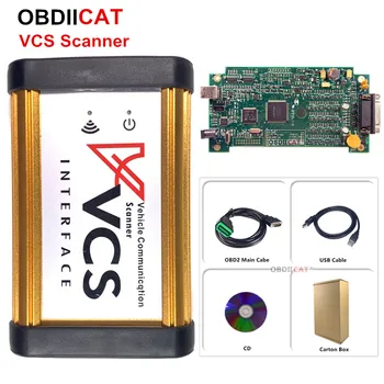 Quality A+ auto Vehicle Communication Scanner VCS Bluetooth Interface Better than TCS pro Englsih/Russian/Spanish/French
Quality A+ auto Vehicle Communication Scanner VCS Bluetooth Interface Better than TCS pro Englsih/Russian/Spanish/French