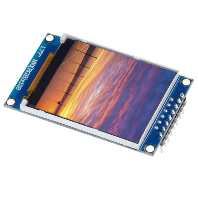 

1pcs 1.77 inch TFT LCD screen 128*160 1.77 TFTSPI TFT color screen module serial port module