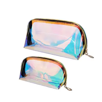 Makeup Bag Iridescent Cosmetic Bag Handy Makeup Pouch Holographic Makeup Bag Clear Cosmetic Bag Large Capacity Clear 2Pcs L S
Makeup Bag Iridescent Cosmetic Bag Handy Makeup Pouch Holographic Makeup Bag Clear Cosmetic Bag Large Capacity Clear 2Pcs L S